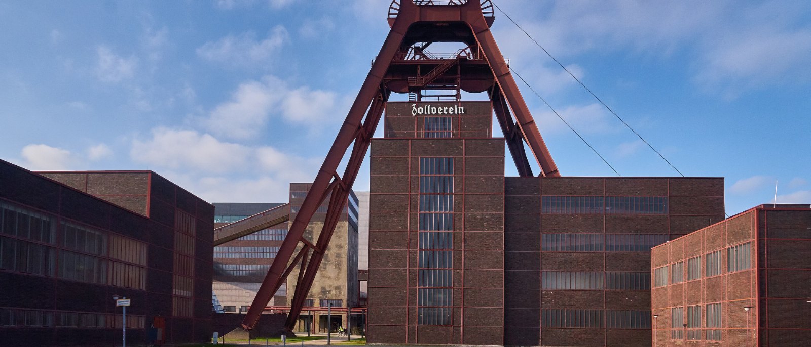 Doppelbock-Fördergerüst der Zeche Zollverein in Essen