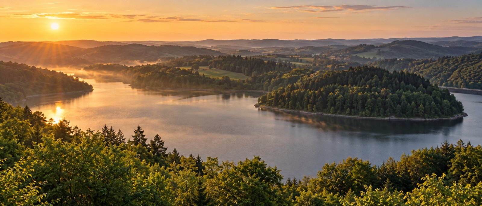 Aggertalsperre in Gummersbach