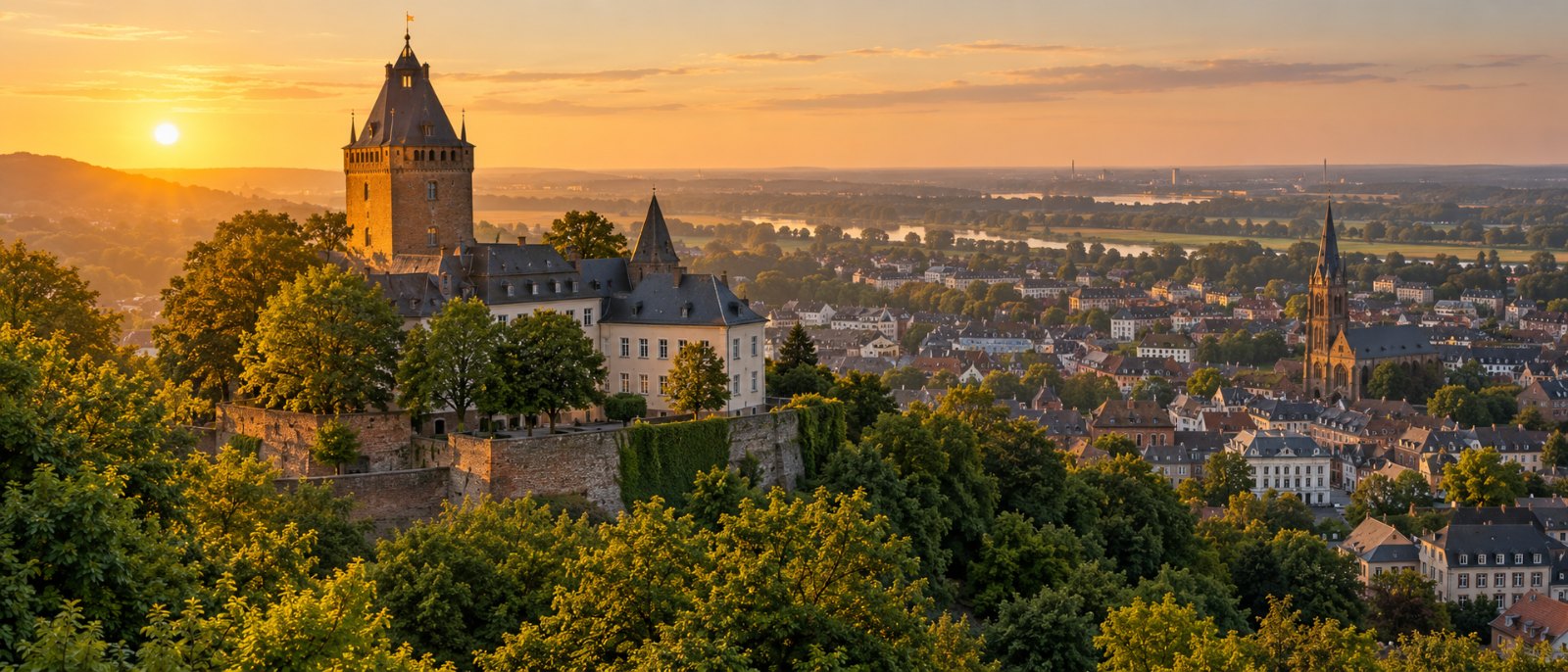 Schwanenburg in Kleve