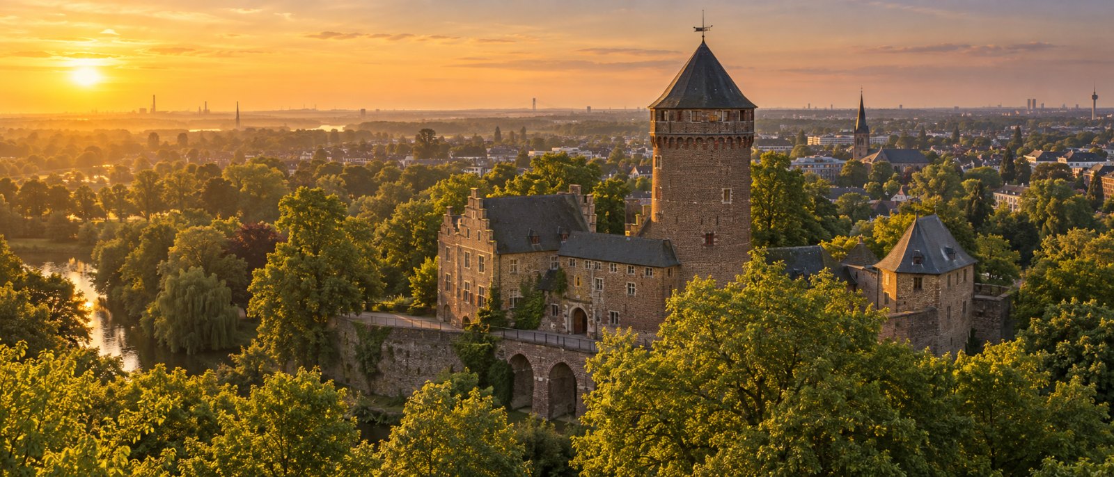 Burg Linn in Krefeld
