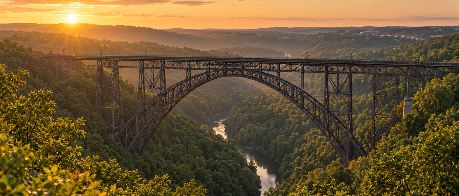 Müngstener Brücke in Remscheid